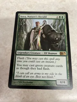 Yeva, Nature's Herald - M13 Magic 2013 - MTG Magic Card - NM - Image 1