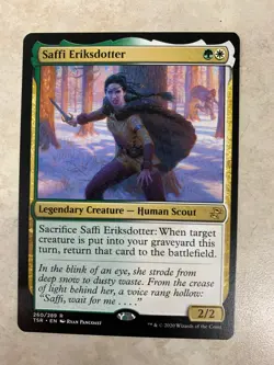 Saffi Eriksdotter - MTG Magic Card - Time Spiral Remastered TSR - Image 1