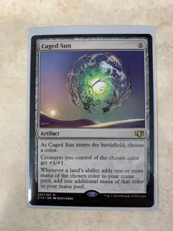 Caged Sun - MTG Magic Card - C14 Commander 2014 - NM - Image 1