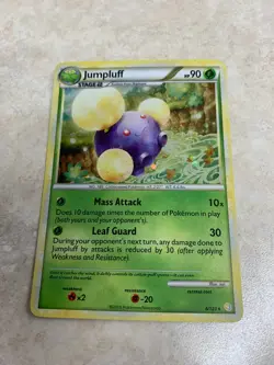 Jumpluff 6/123 Holo - HeartGold SoulSilver - Pokemon Card - LP - Image 1