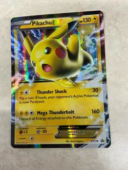 Pikachu XY174 - Black Star Promo - Pokemon Card - LP - Image 1