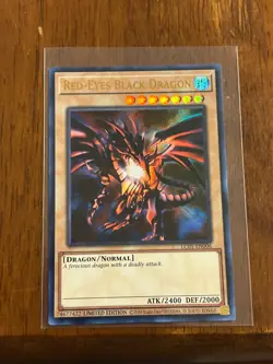 Red-Eyes B. Dragon - LC01-EN006 - YuGiOh Card - NM - Image 1