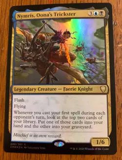 Nymris, Oona's Trickster Foil - MTG Magic Cards Commander Legends - Image 1