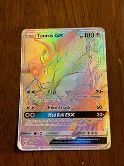 Tauros GX - Sun & Moon: Base Set-156/149 - Pokemon Card - HP - Image 1