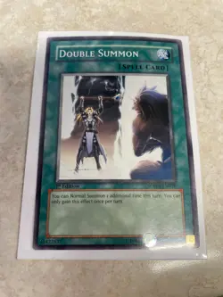 SDWS-EN028 Double Summon - 1st - YuGiOh Card - NM - Image 1