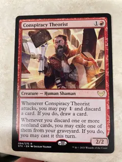 Conspiracy Theorist - Strixhaven - MTG Magic Card - NM - Image 1