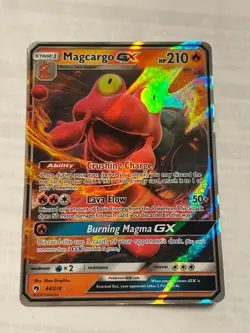 Magcargo GX (#44/214) - Holofoil SM - Lost Thunder - Pokemon Card - NM - Image 1