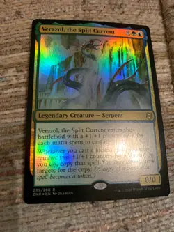 Verazol, The Split Current Foil - MTG Magic Cards Zendikar Rising - Image 1