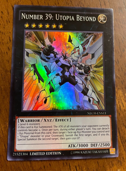 Number 39: Utopia Beyond - NECH-ENS13 - YuGiOh Card - NM - Image 1