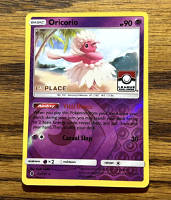 Oricorio 55/145 1st Place League Promo Reverse Holo - Pokemon Card - NM - Image 1