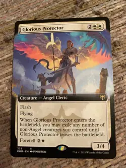Glorious Protector Extended Art - MTG Magic Card - Kaldheim - Image 1