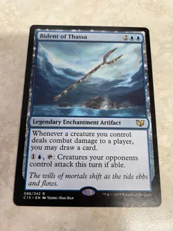 Bident of Thassa - Commander 2015 - MTG Magic Card - NM - Image 1
