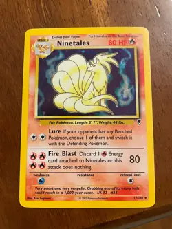 Ninetales 17/110 - Legendary Collection - Holo - Pokemon Card - LP - Image 1
