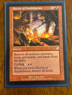 Decree of Annihilation Scourge​​ - MTG Magic Card - NM - Image 1