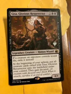 Gisa, Glorious Resurrector Promo Innistrad: Midnight Hunt - MTG Magic Card - NM - Image 1