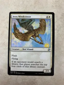 Aven Mindcensor - MTG Magic Card - Time Spiral Remastered TSR - Image 1