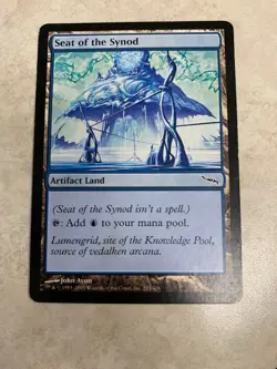 Seat of the Synod - Mirrodin - MTG Card Magic - LP - Image 1