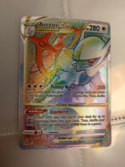 Arceus VSTAR 176/172 - Brilliant Stars - Pokemon Card - NM - Image 1