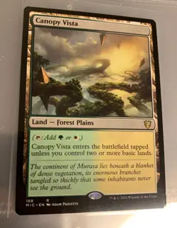 Canopy Vista [Battle for Zendikar] - MTG Magic Card - NM - Image 1