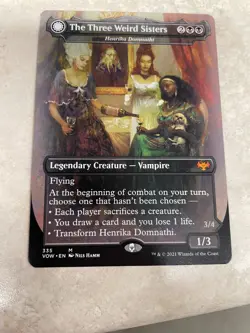 Henrika Domnathi // Henrika, Infernal Seer - The Three Wei - MTG Magic Card - NM - Image 1