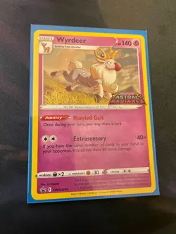 Wyrdeer - SWSH206 - Prerelease Black Star Promo Holo - Pokemon Card - NM - Image 1