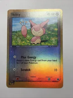 Card Game Ex Ruby & Sapphire No. 70/109 Skitty Reverse Holo - NM - Image 1
