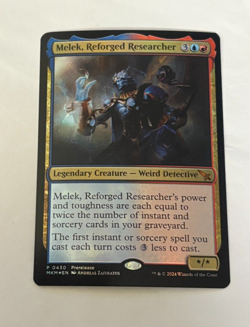 Melek, Reforged Researcher - Foil - MTG Magic Card - NM - Image 1