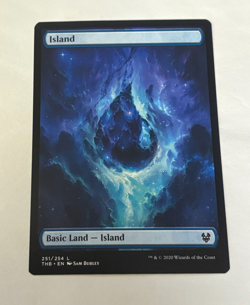 Island Full Art Land #251 - Theros Beyond Death THB - MTG Magic Card - NM - Image 1