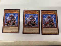 3x Armed Dragon LV7 LED2-EN027 - YuGiOh Card - NM - Image 1