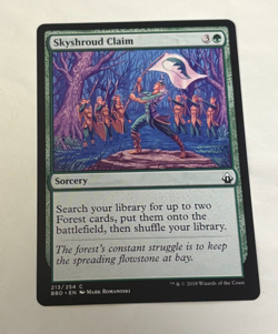 Skyshroud Claim - Battlebond - MTG Magic Card - NM - Image 1