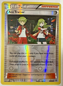 XY - Ancient Origins - Reverse Holo - Ace Trainer 69/98 Uncommon Pokemon TCG NM - Image 1