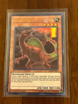 Giant Rex BLLR-EN027 - Ultra Rare 1st Edition - YuGiOh Card - NM - Image 1