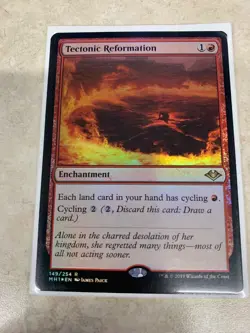 Tectonic Reformation Foil - MTG Magic Card - Modern Horizons MH1 - NM - Image 1
