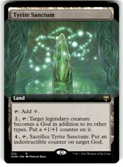 Tyrite Sanctum (Extended Art) Kaldheim Regular MTG NM - Image 1