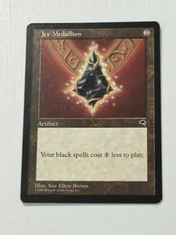 Magic the Gathering - Jet Medallion - Tempest - Artifact - MTG - Image 1