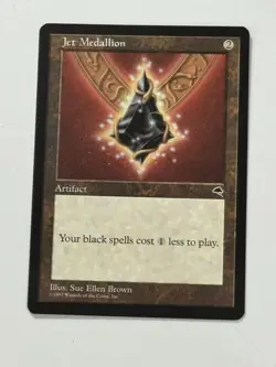 Magic the Gathering - Jet Medallion - Tempest - Artifact - MTG - Image 3