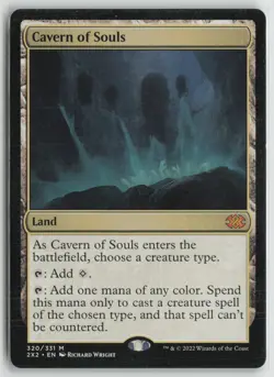 Cavern of Souls Lightly Played 320 Double Masters 2022 Magic: The Gathering - Image 1
