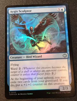 Aegis Sculptor - Foil - TDM - MTG - EN - NM - 0035 - Image 1