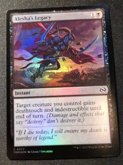Alesha's Legacy - Foil - TDM - MTG - EN - NM - 0072 - Image 1