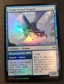 Dirgur Island Dragon - Foil - TDM - MTG - EN - NM - 0040 - Image 1
