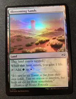 Blossoming Sands - Foil - TDM - MTG - EN - NM - 0251 - Image 1