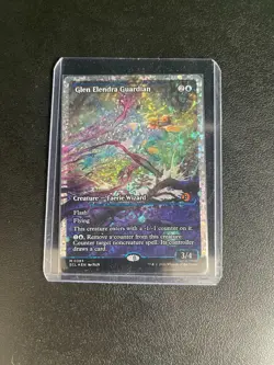 Glen Elendra Guardian (0393) (Showcase) (Fracture Foil) Lorwyn Eclipsed Foil - Image 1