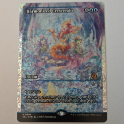Wizards of the Coast MTG Harmonized Crescendo Borderless Fracture Foil ECL 0394 - Image 1