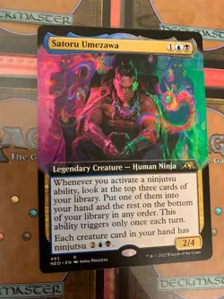Satoru Umezawa Extended Art - Kamigawa: Neon Dynasty - MTG - NM - Image 1