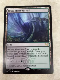 Necroblossom Snarl - Strixhaven - MTG Magic Card - NM - Image 1