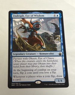 Zndrsplt, Eye of Wisdom [BBD] Battlebond - MTG Magic Card - NM - Image 1