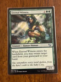 Eternal Witness Commander 2015​​ - MTG Magic Card - NM - Image 1