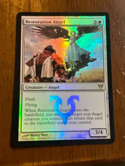 Restoration Angel - Foil Avacyn Restored - MTG Magic Card - NM - Image 1