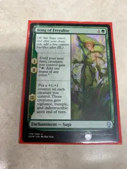 Song Of Freyalise - MTG Magic Card - Dominaria DOM - NM - Image 1
