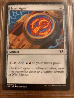 Izzet Signet Commander 2015 - MTG Magic Card - NM - Image 1